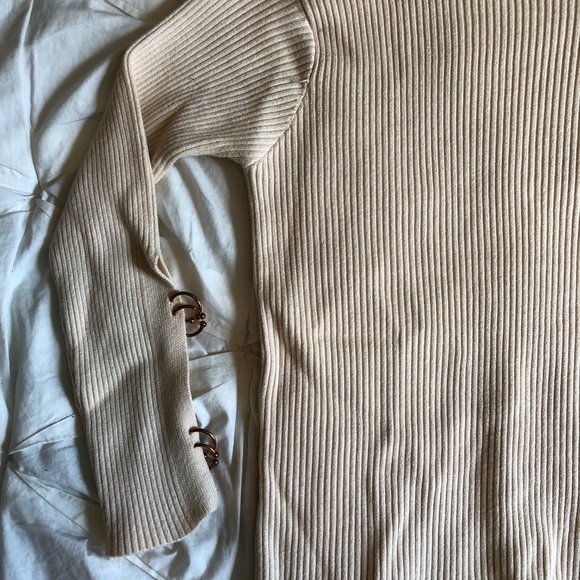 Zaful Ribbed Sweater - Picture 4 of 4